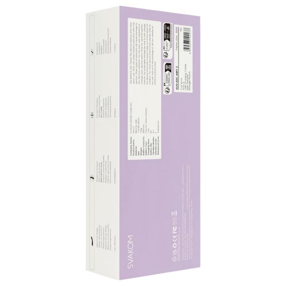 Svakom Amy 2 - Akku G-Punkt-Vibrator, wasserdicht (lila)