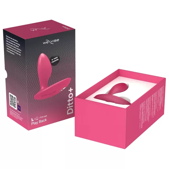 We-Vibe Ditto+ - App-gesteuerter Analvibrator (Pink)