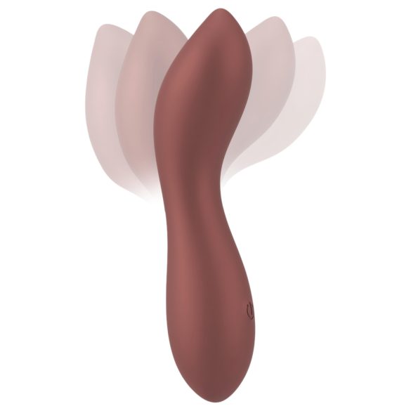 Smile - flexibler Mini-G-Punkt-Vibrator (bronze)