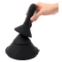 The Cowgirl Cone - App-gesteuerte Premium-Sexmaschine - mit 2 austauschbaren Aufsätzen, 20 Vibrationsmodi (schwarz)