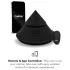 The Cowgirl Cone - App-gesteuerte Premium-Sexmaschine - mit 2 austauschbaren Aufsätzen, 20 Vibrationsmodi (schwarz)