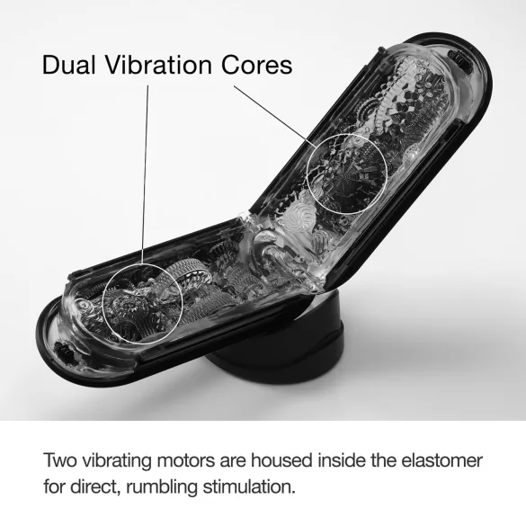 TENGA Flip Zero - kraftvoller Masturbator (schwarz)
