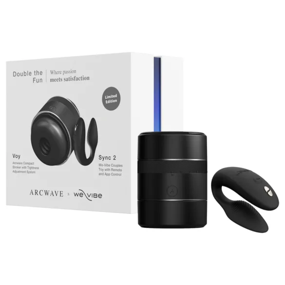 Arcwave Voy und We-Vibe Sync 2 - Double the Fun Set (schwarz)