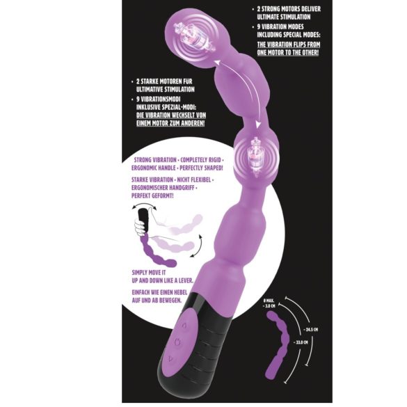 You2Toys - Perlen-G- und P-Punkt Vibrator (Lila)