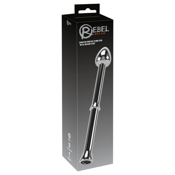 Rebell - Metall Prostata Vibrator (Silber)