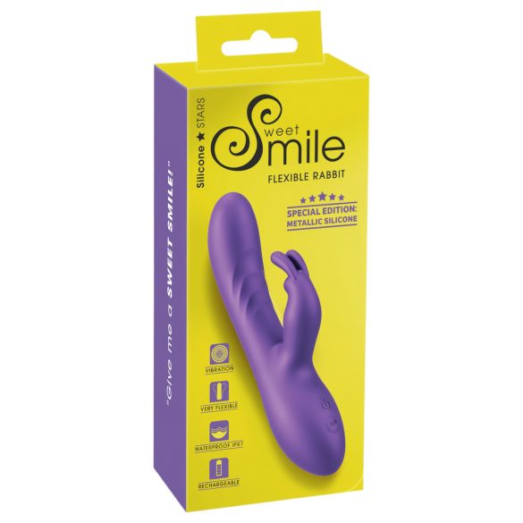 Smile - Klitorisvibrator mit Arm (Lila)