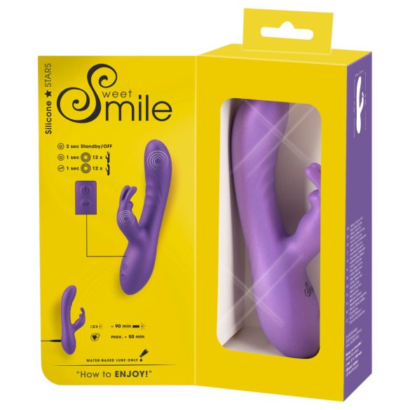 Smile - Klitorisvibrator mit Arm (Lila)