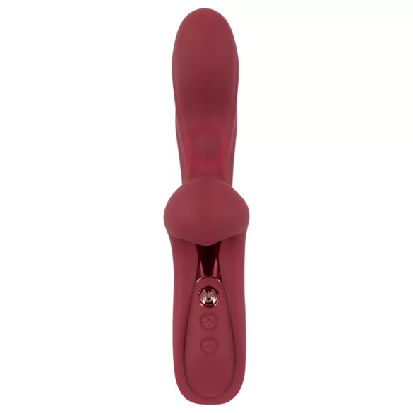 Javida 2 Funktion Rabbit - Akku Klitoris-Vibrator (Rot)