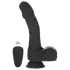 Naked Addiction - Realistischer Stoß-Vibrator (schwarz)
