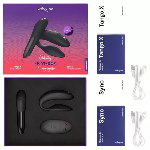 We-Vibe Kollektion - Partnervibrator-Set (schwarz)