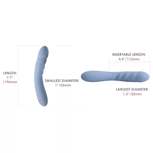 Svakom Ava Neo - smarter Stoßvibrator (blau)