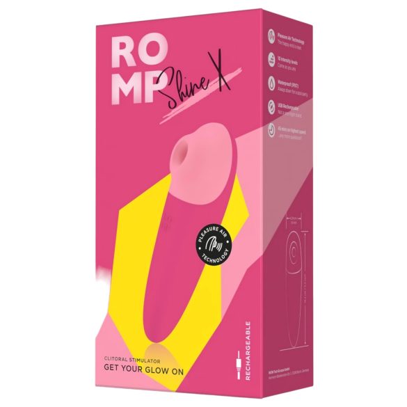 ROMP Shine X - wiederaufladbarer Klitoris-Stimulator (pink)