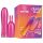 Durex Tease & Vibe - Stabvibrator mit Hasenklitorisstimulator (pink)