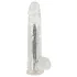 Crystal - Vibrator mit Saugnapf (transparent)