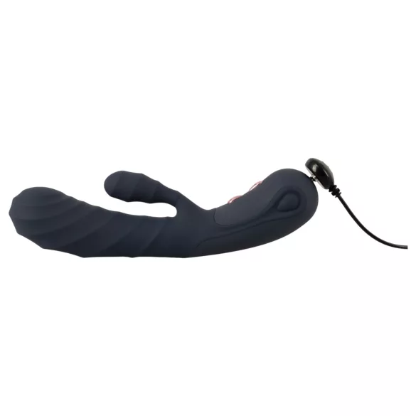 You2Toys - Oh! Rabbit Vibrator mit Klitorisstimulator (schwarz)