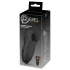 Rebel - Vibrationspenisring mit beweglichem Arm (schwarz)