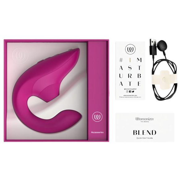 Womanizer Blend - G-Punkt Vibrator und Klitoris-Stimulator (Pink)