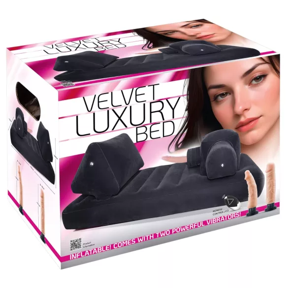 You2Toys Velvet Luxury - Sexmaschine mit eingebautem Bett (schwarz)