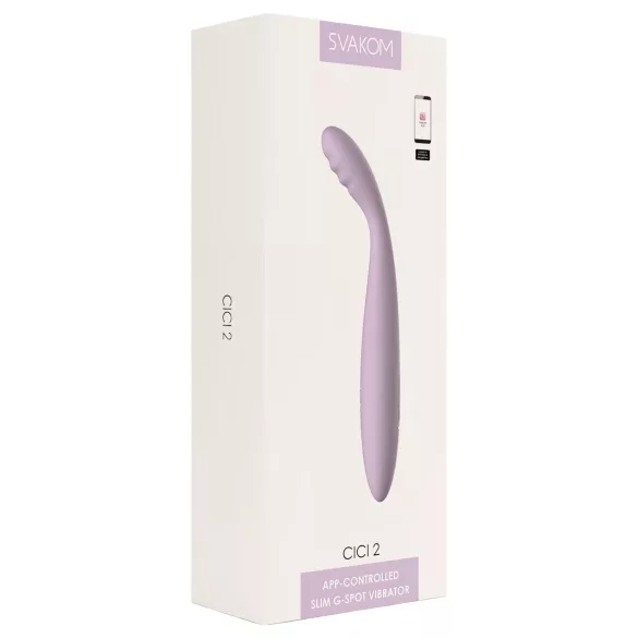 Svakom Cici 2 - smarter G-Punkt-Vibrator (lila)