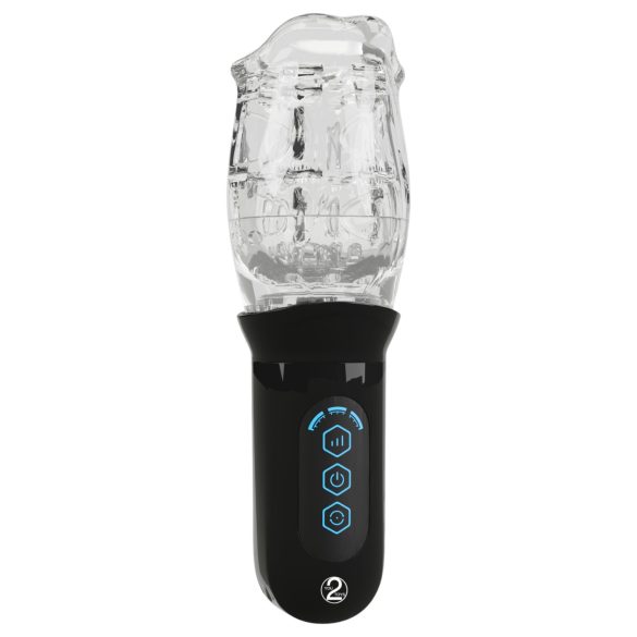 Stroker - vibrierender, rotierender Masturbator (transparent)