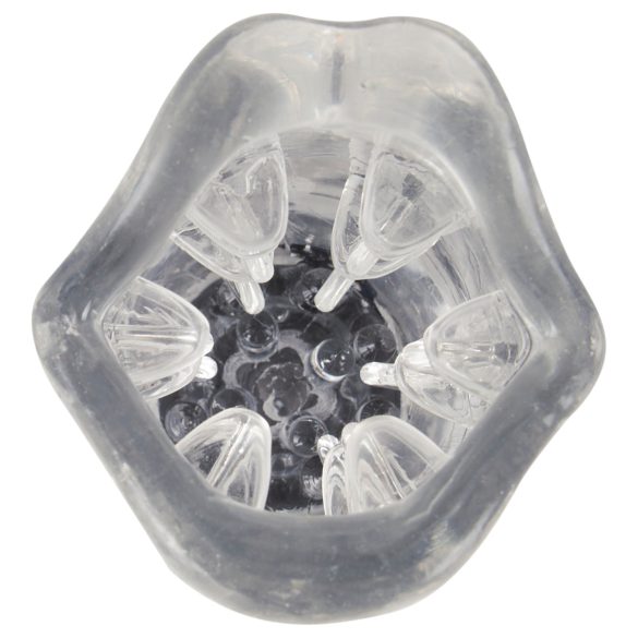 Stroker - vibrierender, rotierender Masturbator (transparent)