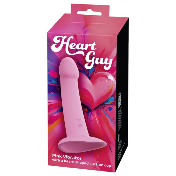 You2Toys Heart Guy - Herzförmiger Vibrator (Pink)