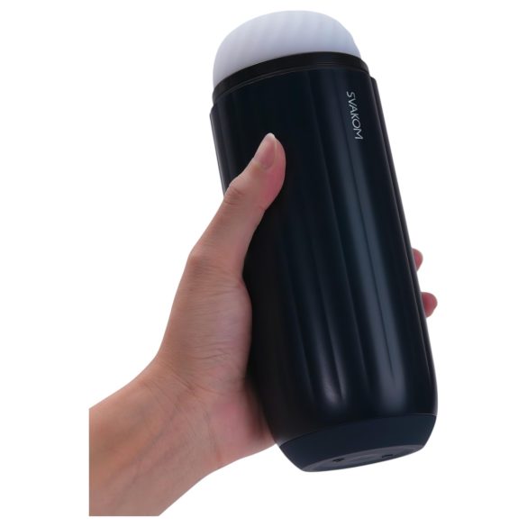 Svakom Sam Neo 2 - Intelligenter Masturbator (schwarz-weiß)