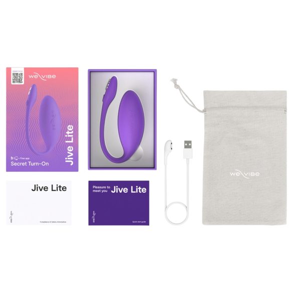 We-Vibe Jive Lite - Wiederaufladbares, smartes Vibro-Ei (lila)