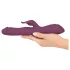 Javida - 3in1 Stoß-, Rotations-Perlenvibrator (Lila)