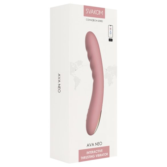 Svakom Ava Neo - Smart-Stoßvibrator (Pink)