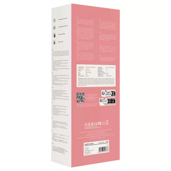 Svakom Ava Neo - intelligenter, app-gesteuerter stoßender G-Punkt-Vibrator (pink)