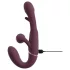 Javida - Trägerloser umschnallbarer Paarvibrator (lila)