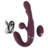Javida - Trägerloser umschnallbarer Paarvibrator (lila)