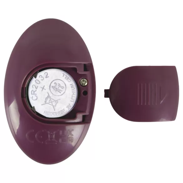 Javida - Trägerloser umschnallbarer Paarvibrator (lila)
