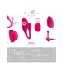Beau Coeur Coral - Vibrations-Ei mit Fernbedienung (Pink)