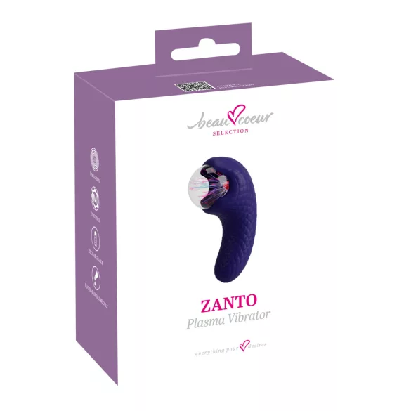 Beau Coeur Zanto - Plasma-Vibrator (Lila)