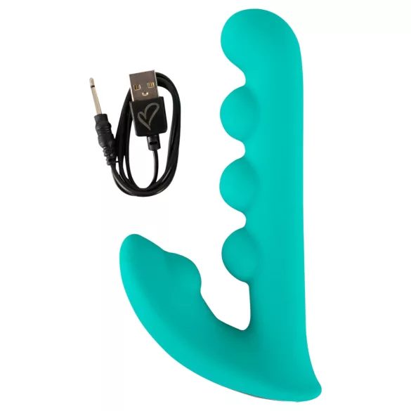 Beau Coeur Sylora - Perlen 2in1 Vibrator (Grün)