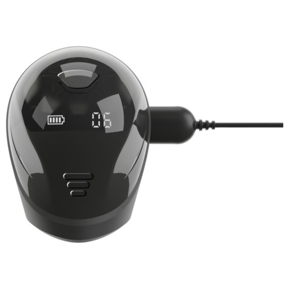 Rebel - wasserdichter Eichelvibrator (schwarz)