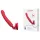 Lovense Mission 2 - App-gesteuerter Vibrator mit Saugnapf (rot)