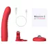 Lovense Mission 2 - App-gesteuerter Vibrator mit Saugnapf (rot)