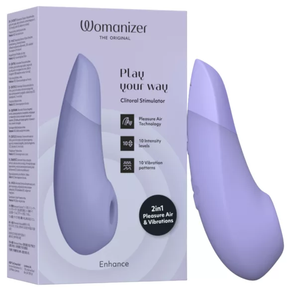 Womanizer Enhance - Druckwellen-Klitorisstimulator (lila)