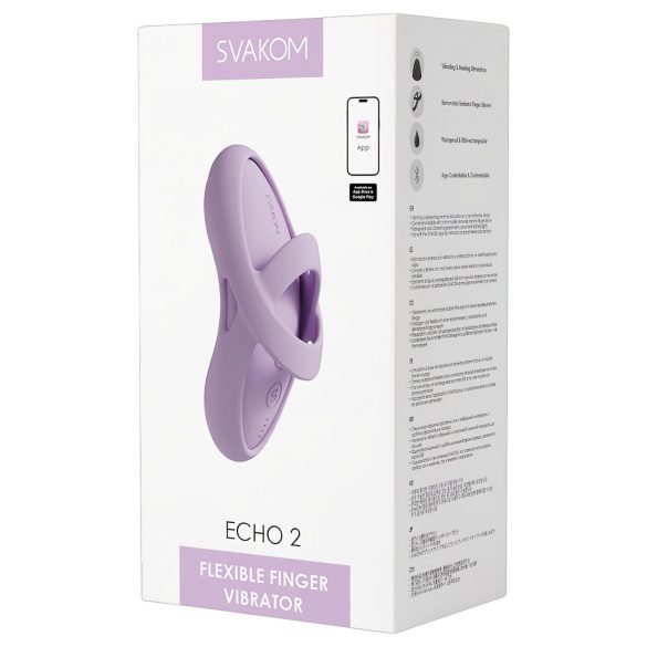 Svakom Echo 2 - intelligenter Finger-Vibrator (rosa)