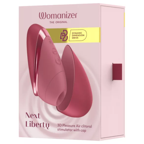 Womanizer Next Liberty - Druckwellen-Klitorisstimulator (rot)