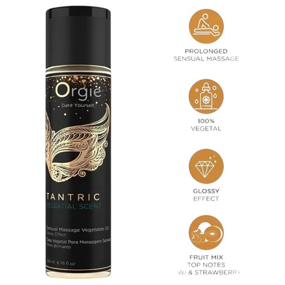 Orgie Tantric Celestial - sinnliches Massageöl (200ml)