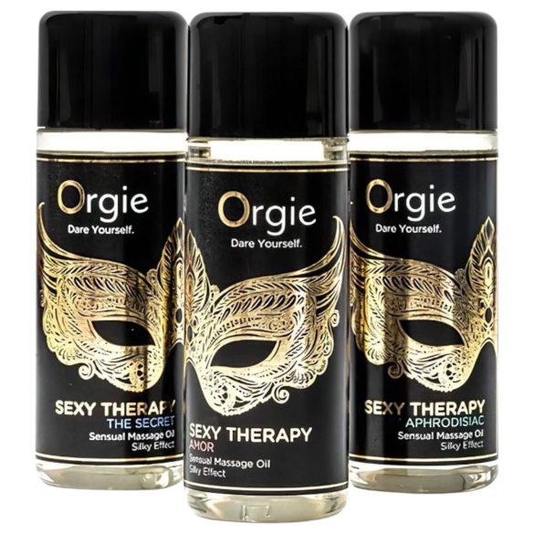 Orgie Sexy Therapy - Sinnliches Massageöl-Set (3x30ml)