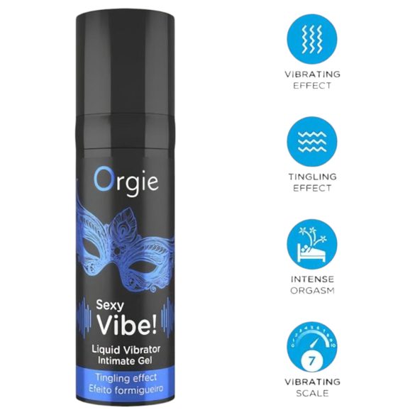 Orgie Bunny - Vibrations-Penisring-Set (schwarz)