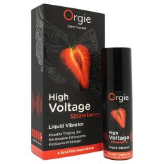 Orgie High Voltage - flüssiger Vibrator - Erdbeere (15ml)
