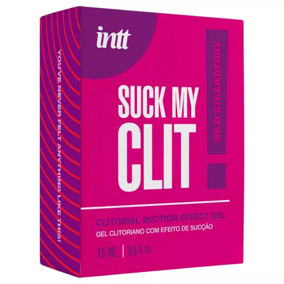 Intt Suck My Clit - stimulierendes Klitorisgel für Frauen - Erdbeere (15 ml)