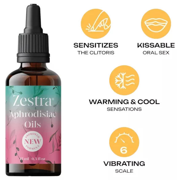 Zestra - Aphrodisiakum-Öl für Frauen (15 ml)