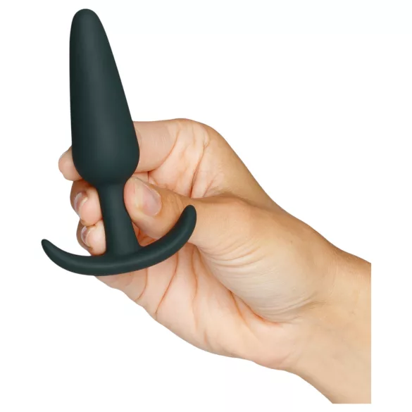 Amaysin - Silikon-Analplug-Set (schwarz und grün) - 3 Stück